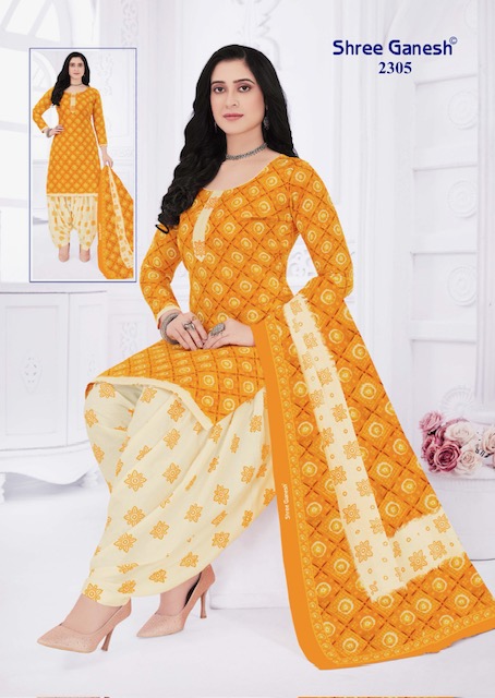 SHREE GANESH BANDHANI VOL 3 COTTON PATIYALA SUITS