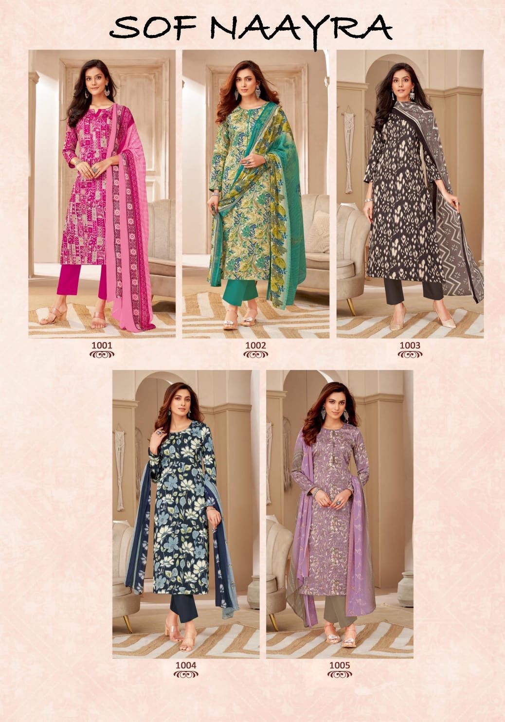 SHREE OM FAB NAYRAA VOL 1 COTTON SUITS CATALOG