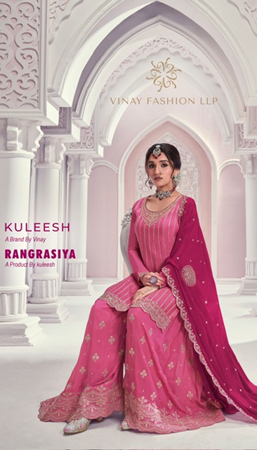 VINAY KULEESH RANGRASIYA HEAVY EMBROIDERED SUITS