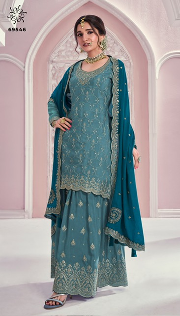 VINAY KULEESH RANGRASIYA HEAVY EMBROIDERED SUITS