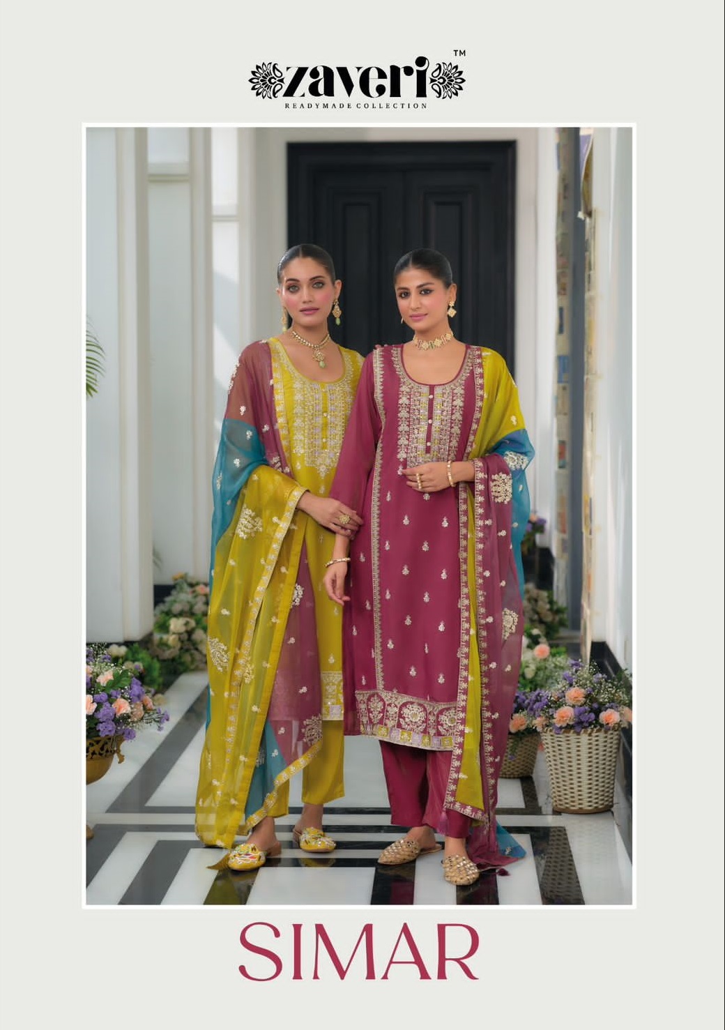 ZAVERI SIMAR READMADE DESIGNER DRESS CATALOGUE