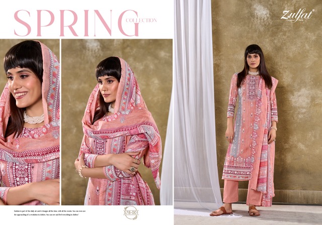 ZULFAT SUMMER SWAG VOL 3 PURE COTTON SUITS