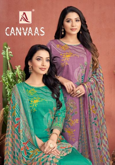 ALOK SUITS CANVAAS SALWAR KAMEEZ DISTRIBUTOR