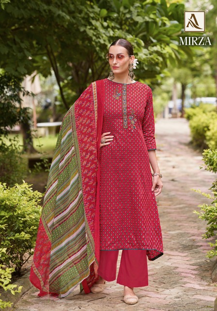 ALOK SUITS MIRZA EDITION 3 PURE ZAM COTTON SUITS