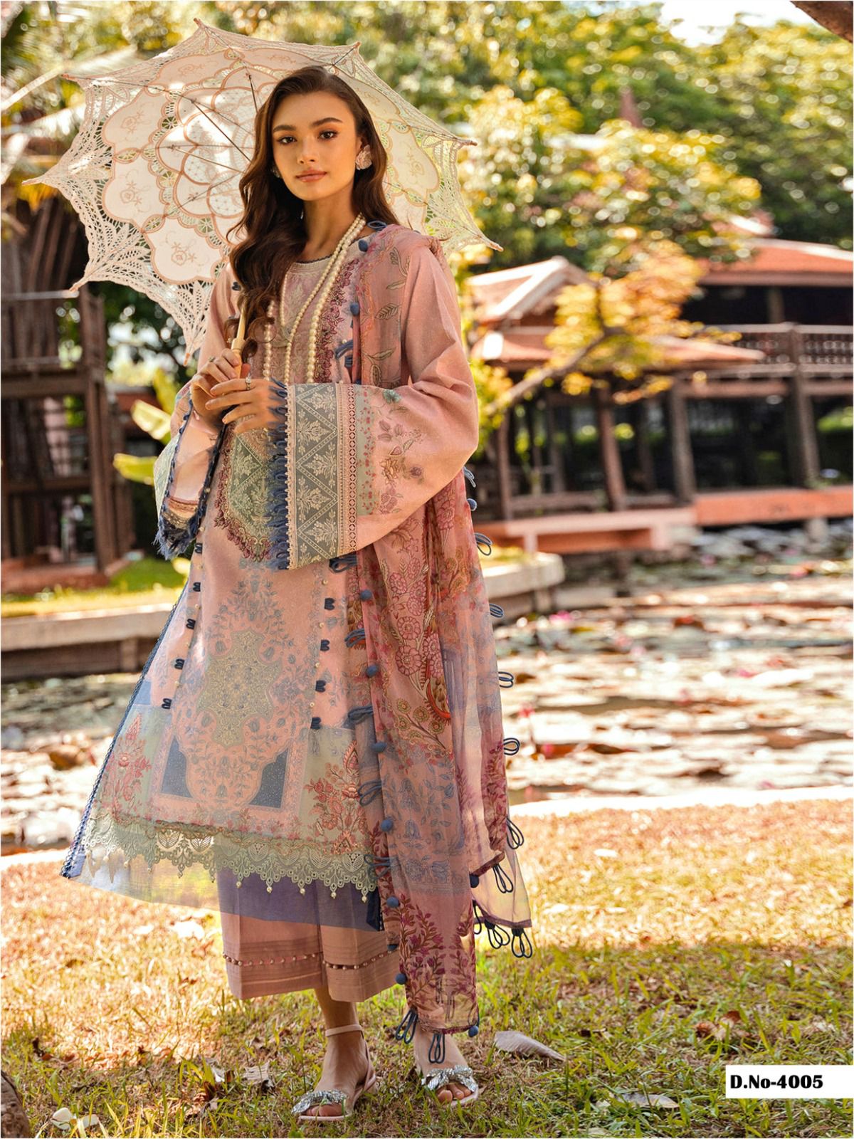 ASIFA NABEEL VOL 4 COTTON KARACHI SUITS