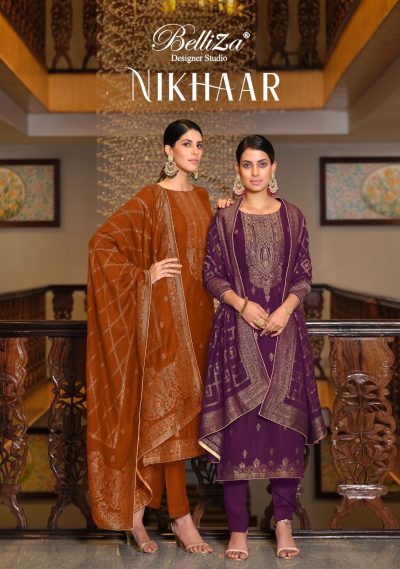 BELLIZA DESIGNER STUDIO NIKHAAR SALWAR KAMEEZ SURAT