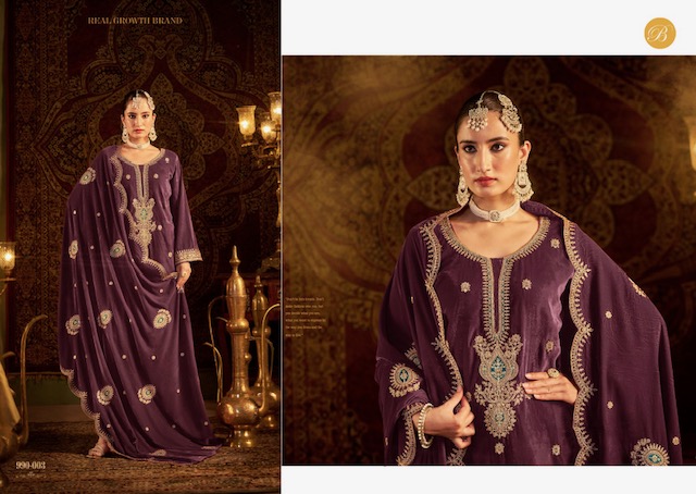 BELLIZA DESIGNER STUDIO VELVET ISHQ WINTER SUITS