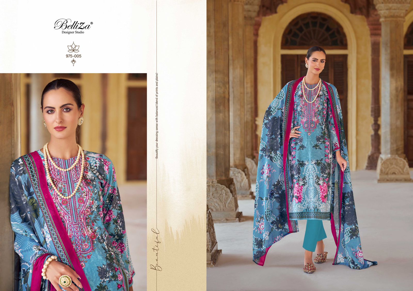 BELLIZA NAIRA VOL 75 PURE COTTON SUITS SUPPLIER