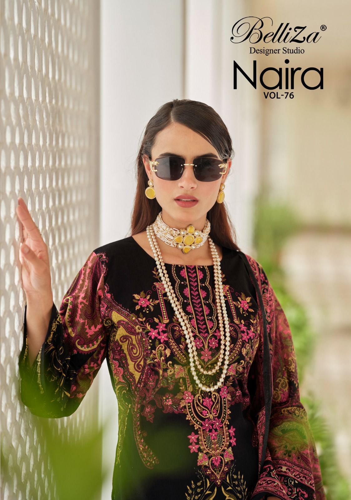 BELLIZA NAIRA VOL 76 PURE COTTON SUITS SUPPLIER