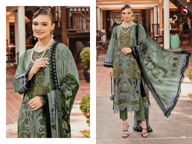 DEEPSY SUITS BLISS LAWN 24-2 PAKISTANI SUITS CATALOG