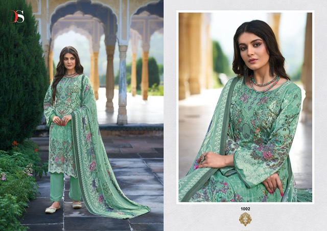 DEEPSY SUITS SILSILA PURE PASHMINA COLLECTION