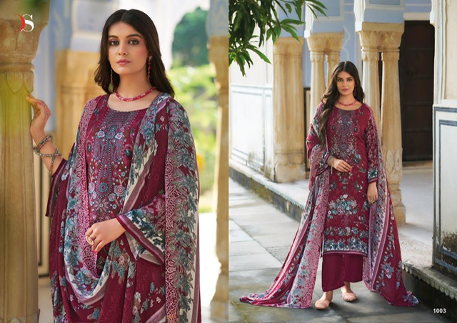 DEEPSY SUITS SILSILA PURE PASHMINA COLLECTION