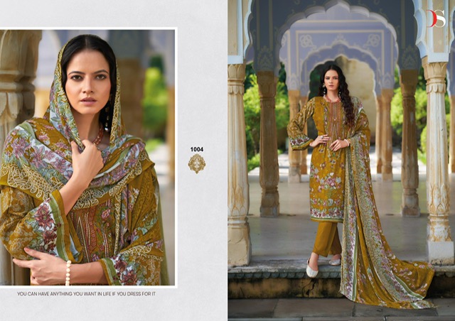 DEEPSY SUITS SILSILA PURE PASHMINA COLLECTION