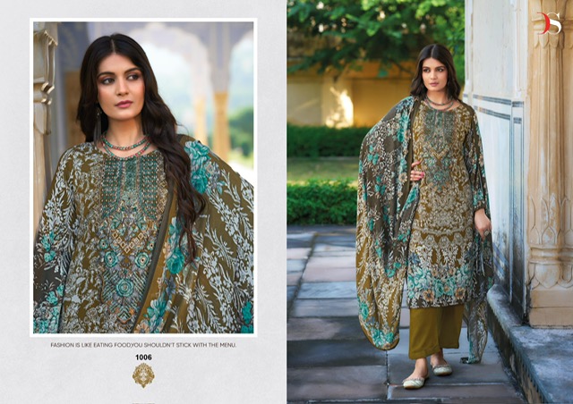 DEEPSY SUITS SILSILA PURE PASHMINA COLLECTION