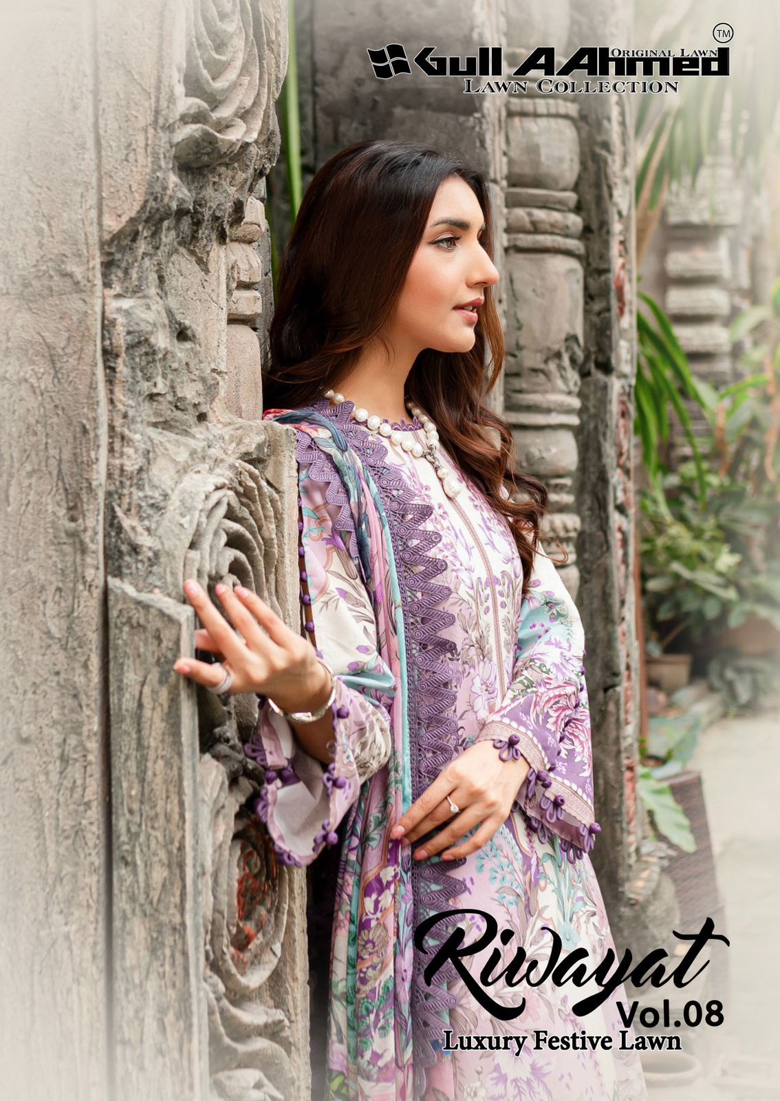 GULL AAHMED RIWAYAT VOL 8 PURE COTTON SUITS