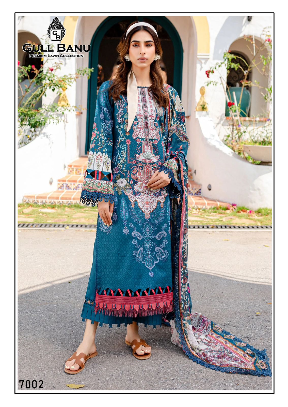 GULL BANU VOL 7 PURE LAWN SUITS CATALOGUE