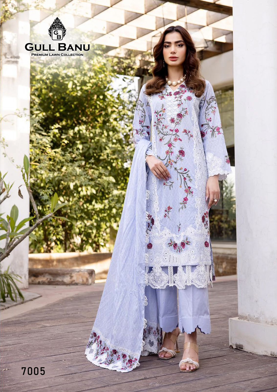 GULL BANU VOL 7 PURE LAWN SUITS CATALOGUE