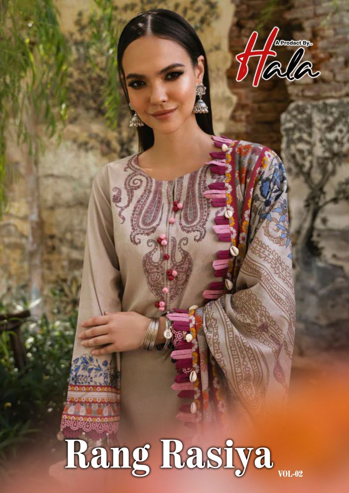 HALA RANG RASIYA VOL 2 PURE COTTON SUITS CATALOG