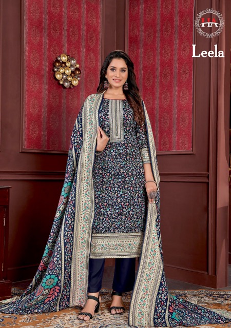 HARSHIT FASHION LEELA PURE PASHMINA WINTER SUITS