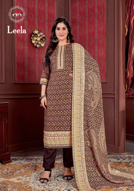 HARSHIT FASHION LEELA PURE PASHMINA WINTER SUITS