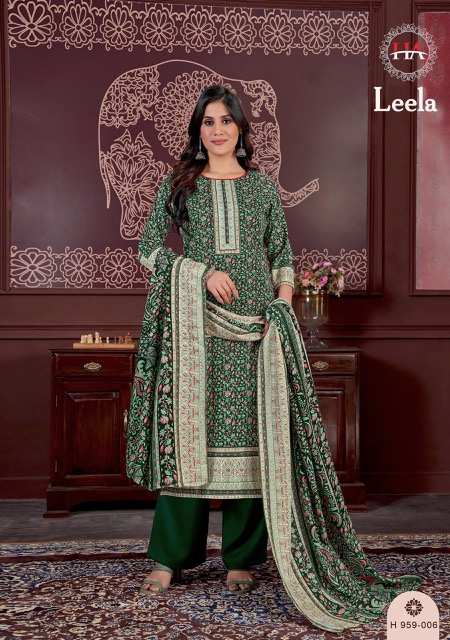 HARSHIT FASHION LEELA PURE PASHMINA WINTER SUITS