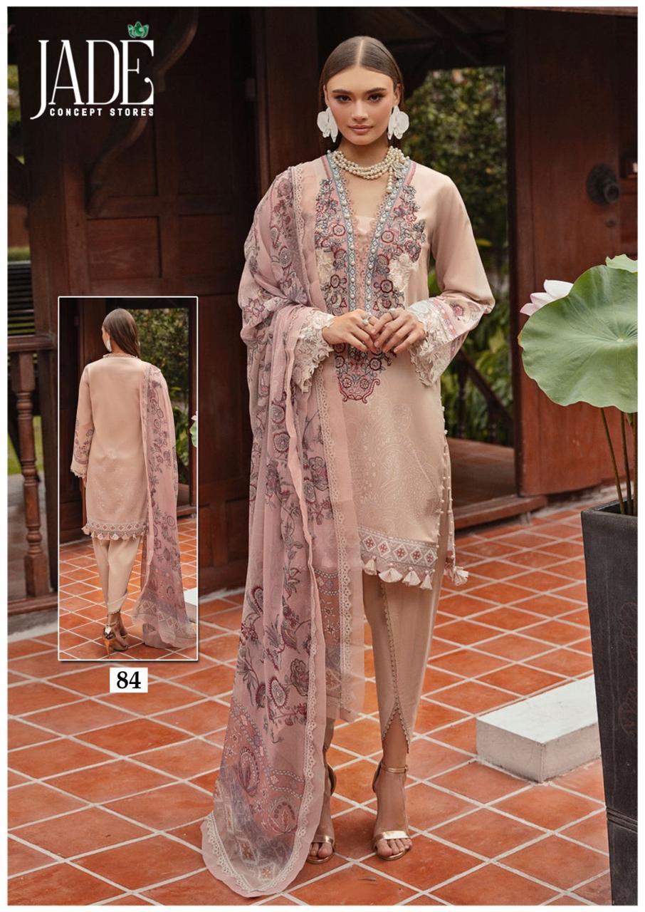 JADE CHEVRON VOL 9 LAWN KARACHI SUITS