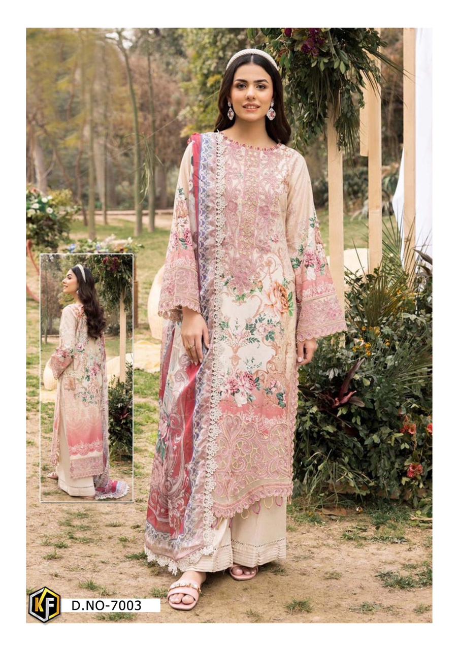 KEVAL FAB GULNAAZ VOL 7 LAWN COTTON SUITS