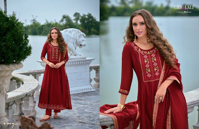 LILY & LALI BIBBOJAAN VOL 2 READYMADE ANARKALI KURTIS