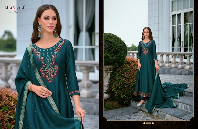 LILY & LALI BIBBOJAAN VOL 2 READYMADE ANARKALI KURTIS