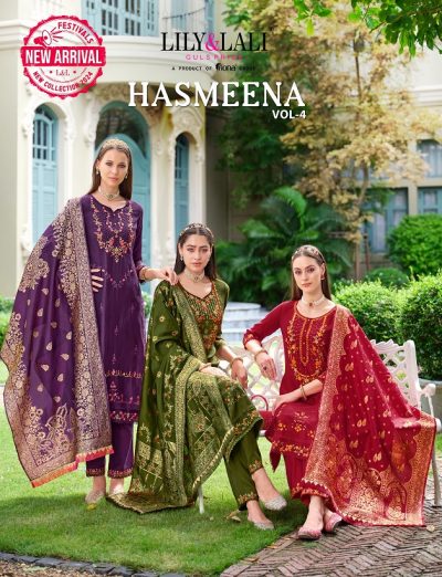 LILY & LALI HASMEENA VOL 4 HANDWORK READYMADE KURTIS