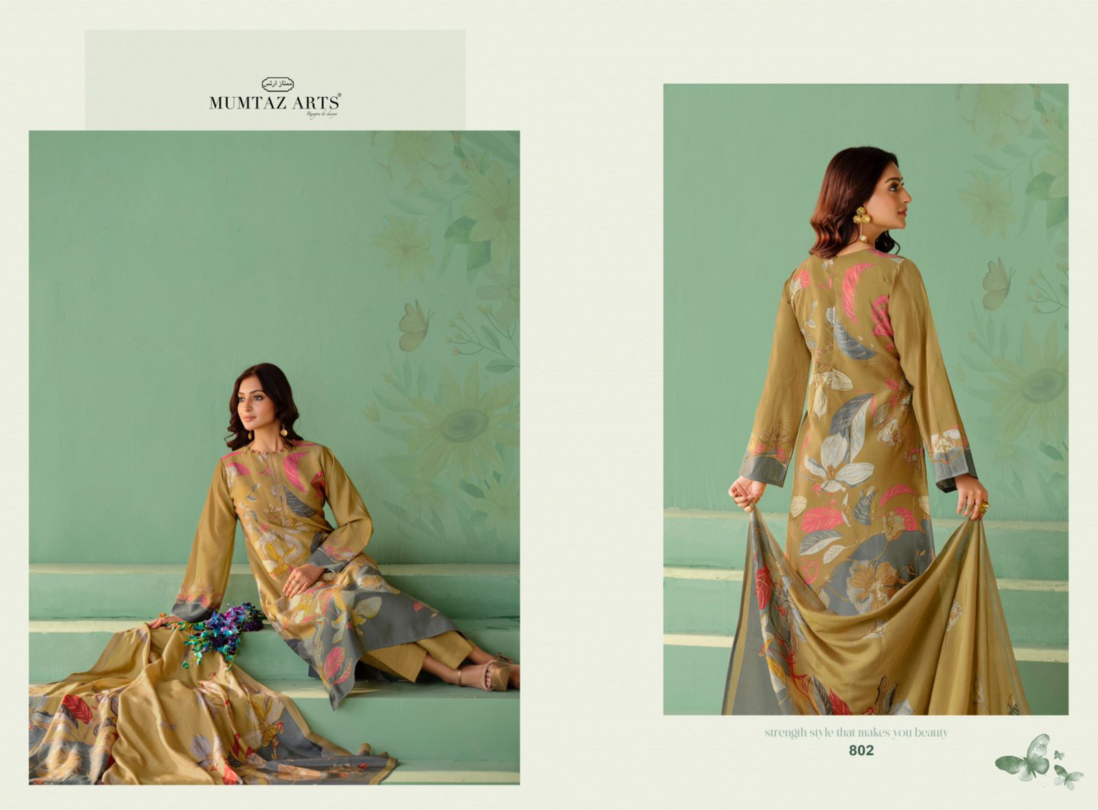 MUMTAZ ARTS VARSHIKA PURE VISCOSE MUSLIN SUITS