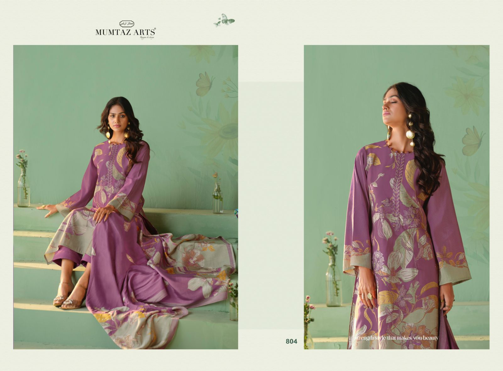 MUMTAZ ARTS VARSHIKA PURE VISCOSE MUSLIN SUITS