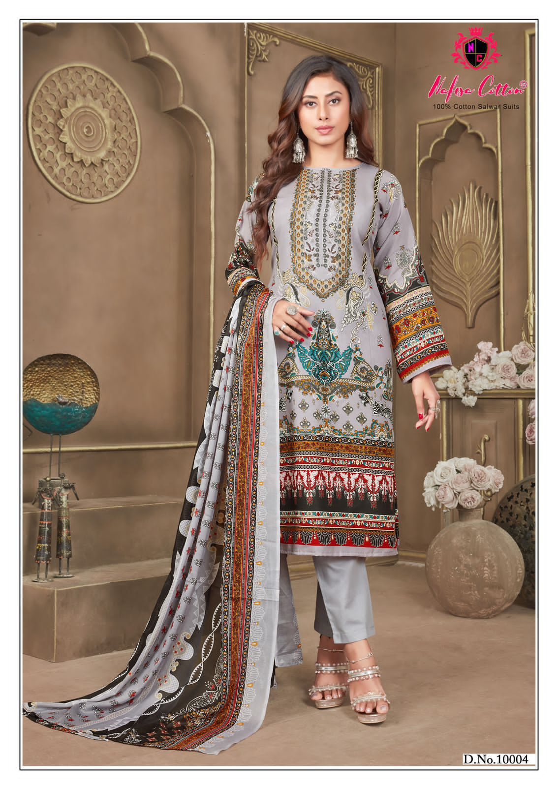 NAFISA COTTON SAFINA VOL 10 COTTON KARACHI SUITS