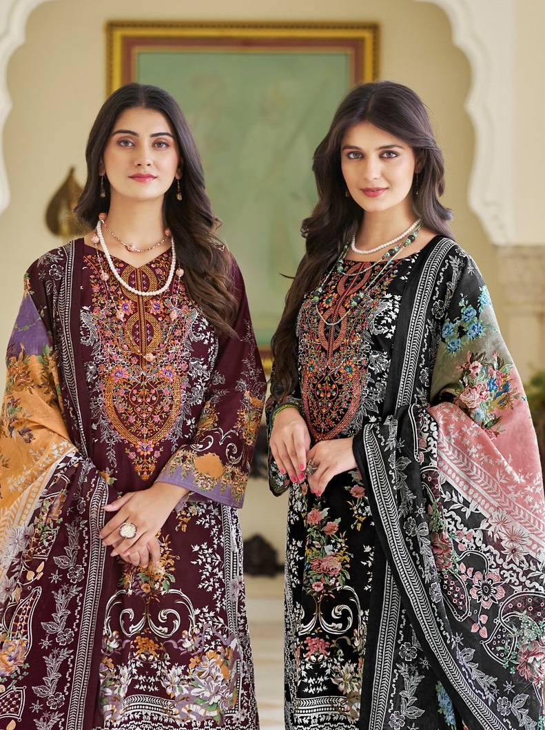 PAKIZA PRINTS IRAM VOL 44 DESIGNER KASHMIRI SUITS