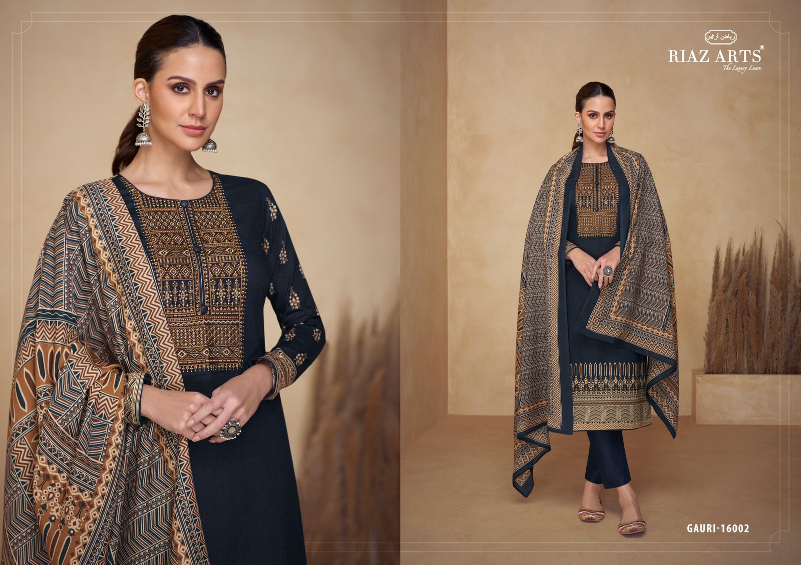 RIAZ ARTS GAURI PURE LAWN COTTON SUITS