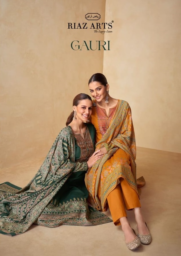 RIAZ ARTS GAURI PURE LAWN COTTON SUITS