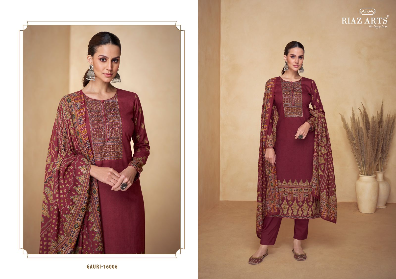 RIAZ ARTS GAURI PURE LAWN COTTON SUITS