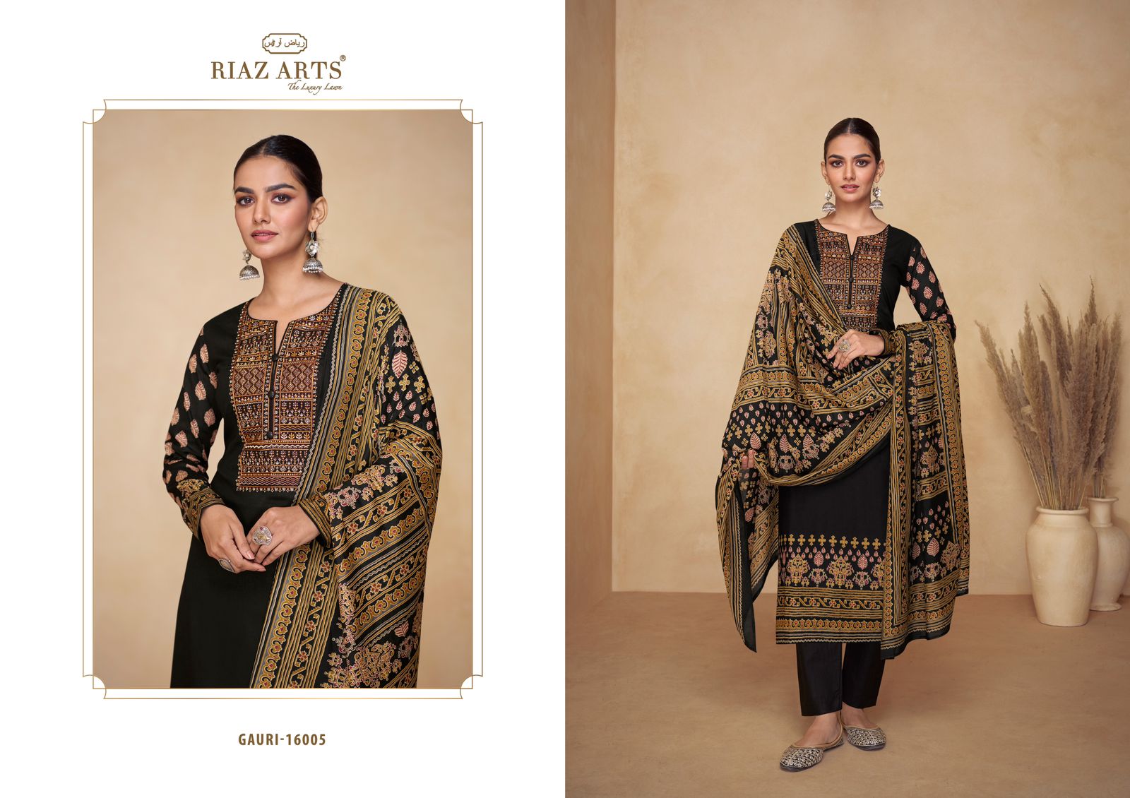 RIAZ ARTS GAURI PURE LAWN COTTON SUITS