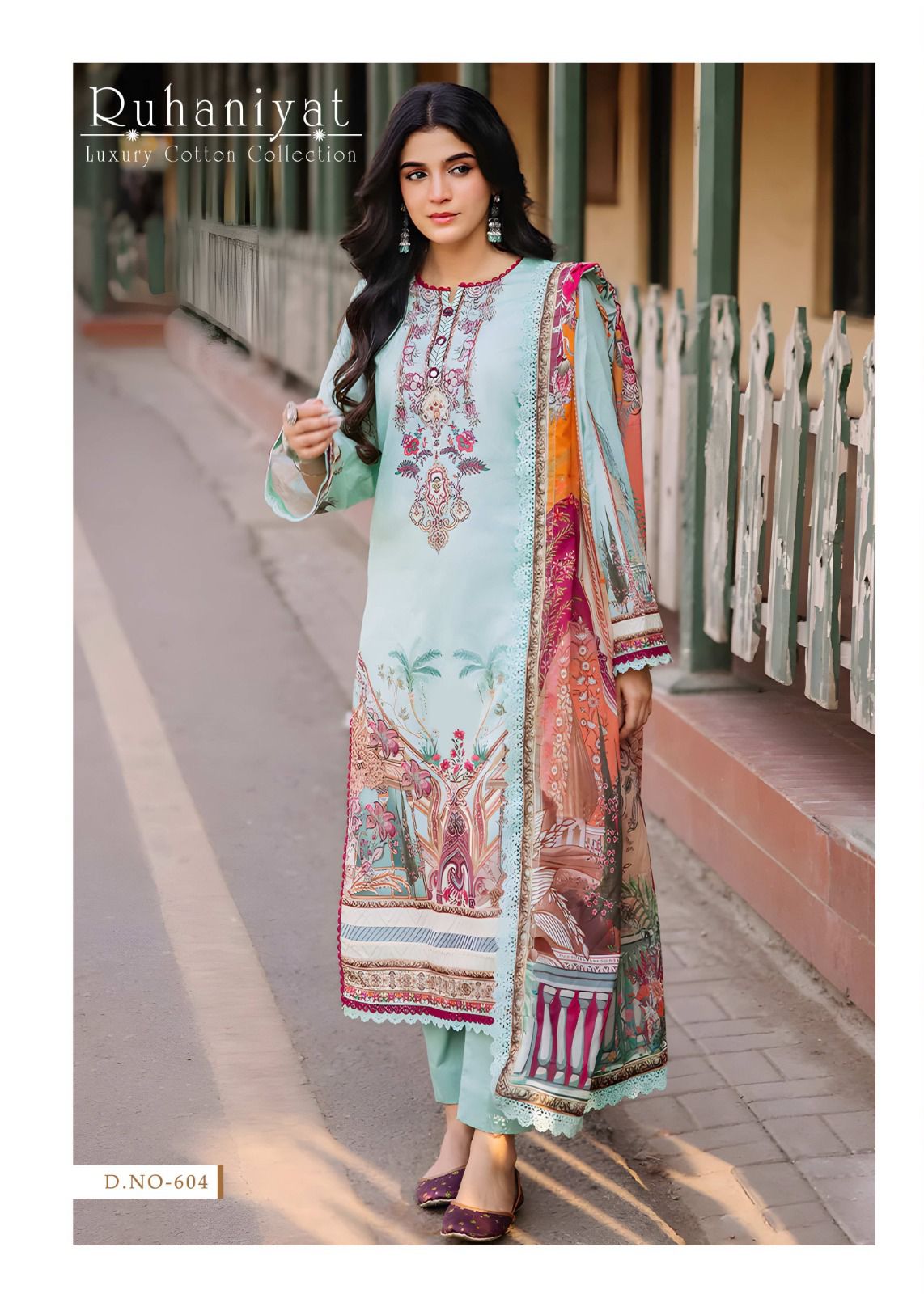 RUHANIYAT VOL 6 COTTON KARACHI SUITS SUPPLIER