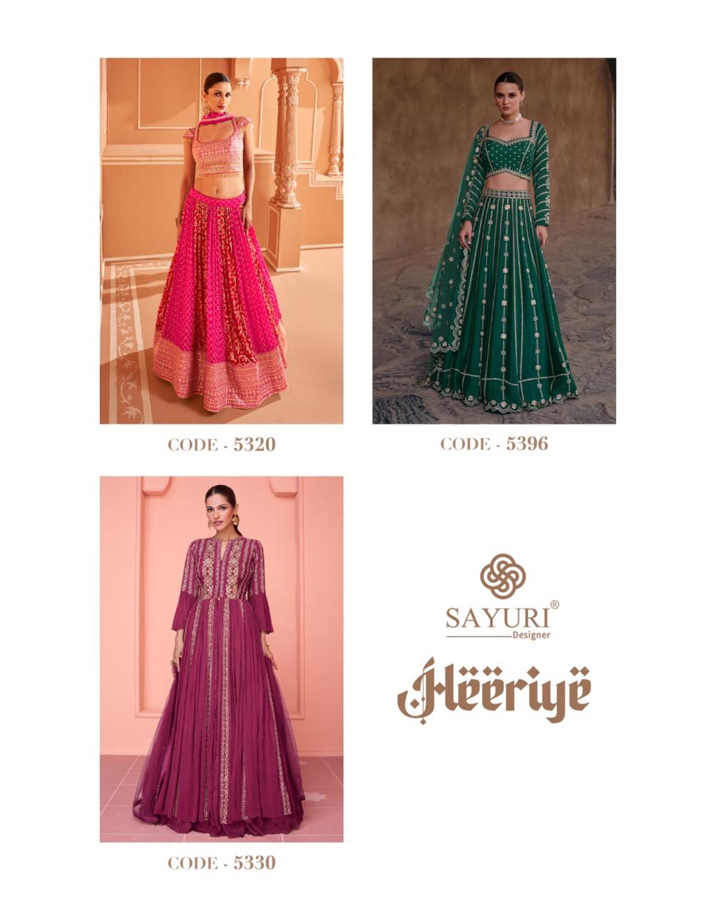 SAYURI DESIGNER HEERIYE PREMIUM CHINNON DRESS