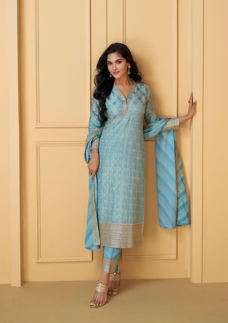 SAYURI DESIGNER NUTAN PURE VISCOSE READYMADE SUITS