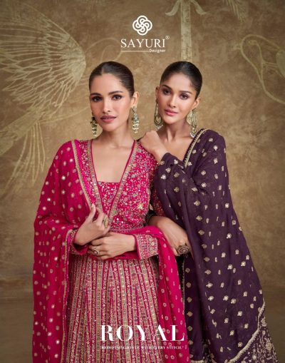 SAYURI DESIGNER ROYAL PARTY WEAR GEORGETTE SUITS