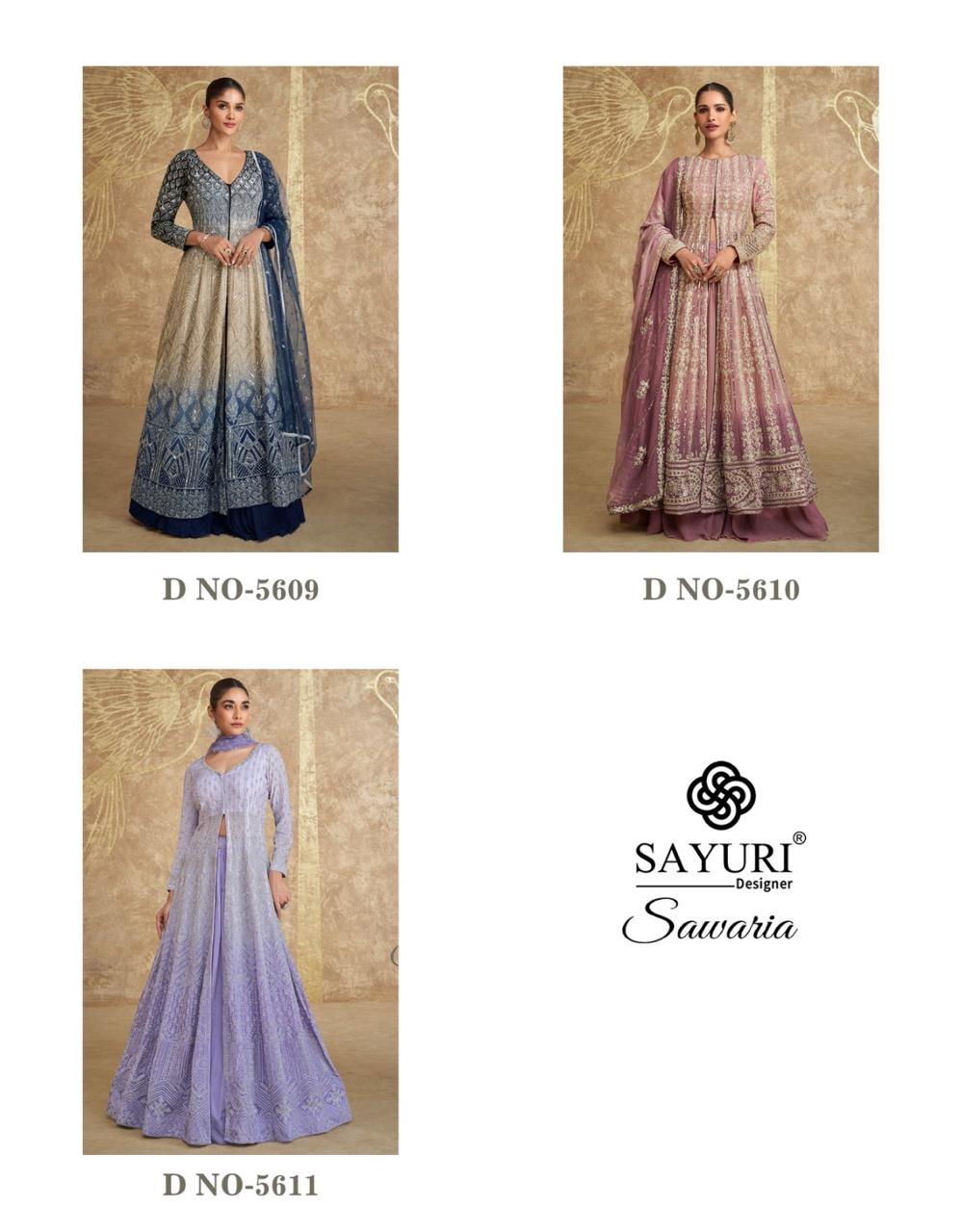 SAYURI DESIGNER SAWARIA INDO WESTERN DRESS