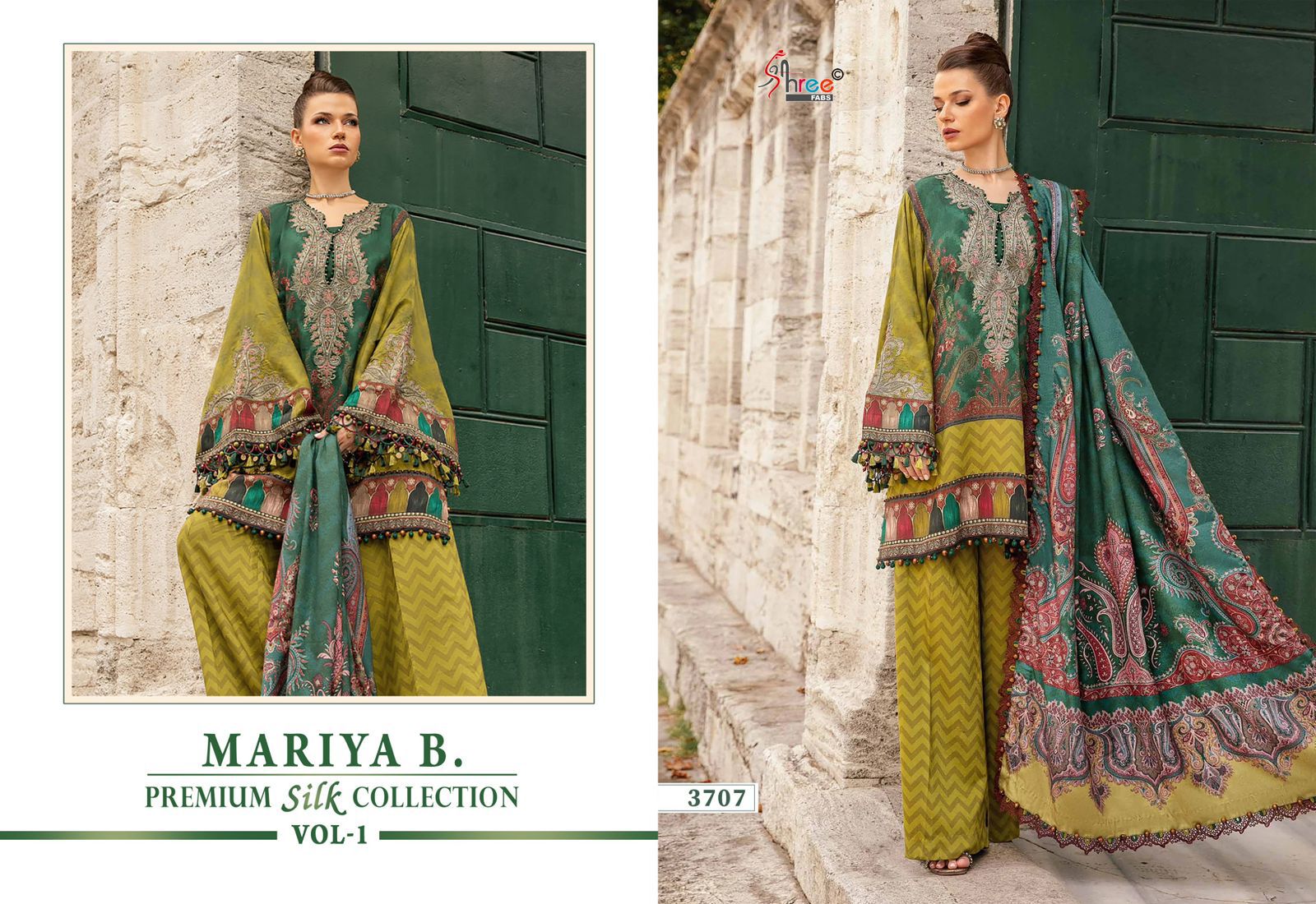 SHREE FABS MARIYA B VOL 1 PREMIUM SILK COLLECTION