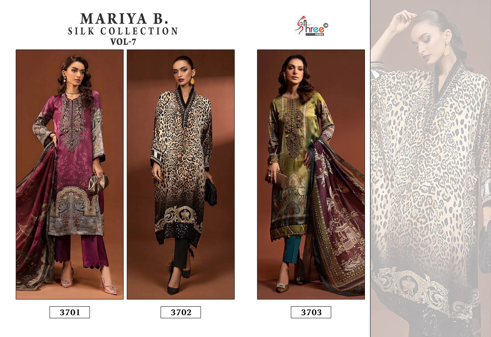 SHREE FABS MARIYA B VOL 7 SILK COLLECTION CATALOG