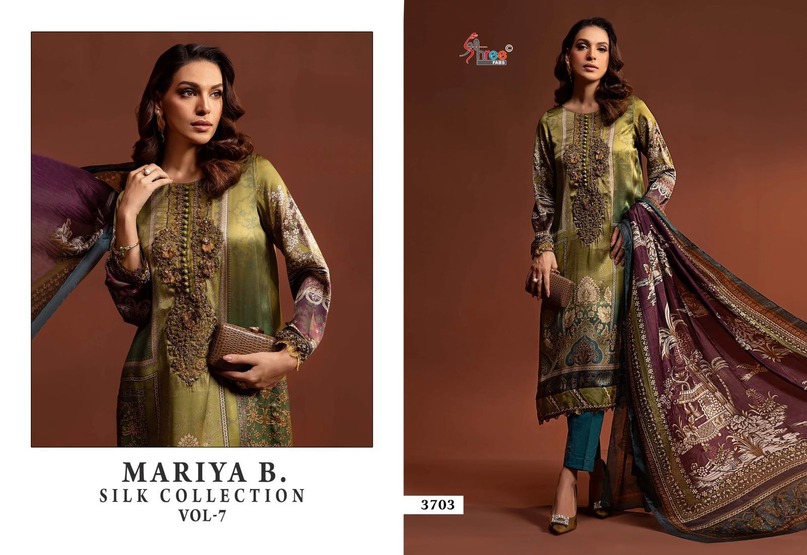 SHREE FABS MARIYA B VOL 7 SILK COLLECTION CATALOG