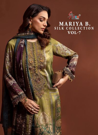 SHREE FABS MARIYA B VOL 7 SILK COLLECTION CATALOG