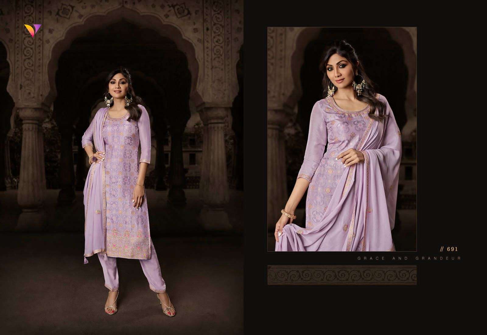 VASTAM SHILPA VOL 4 READYMADE SUITS BY VIRADI FASHION