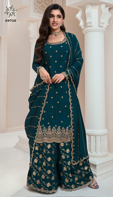 VINAY FASHION KULEESH BANNO HEAVY DESIGNER DRESS