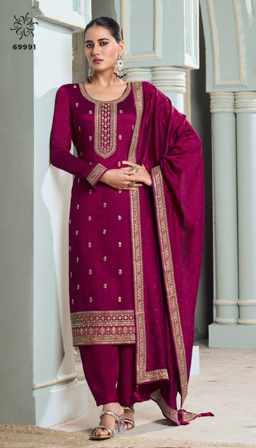 VINAY FASHION KULEESH MEENA SILK GEORGETTE SUITS